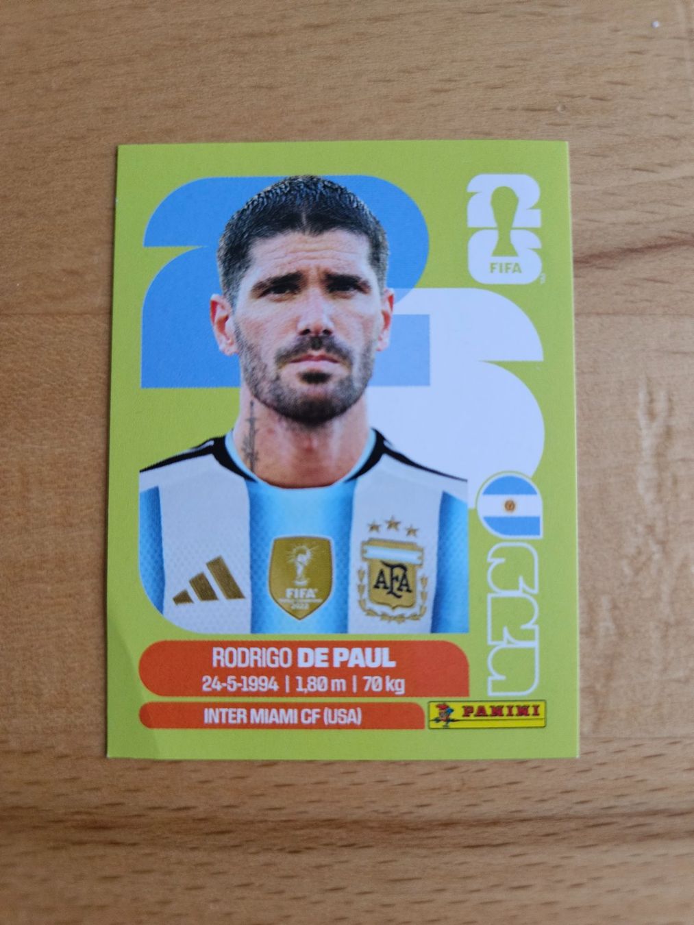 Panini Carte collezionabili: Panini WM 2026 ARG 10 – Nuovo (secondo la descrizione) da Winterthur venduto da melac
