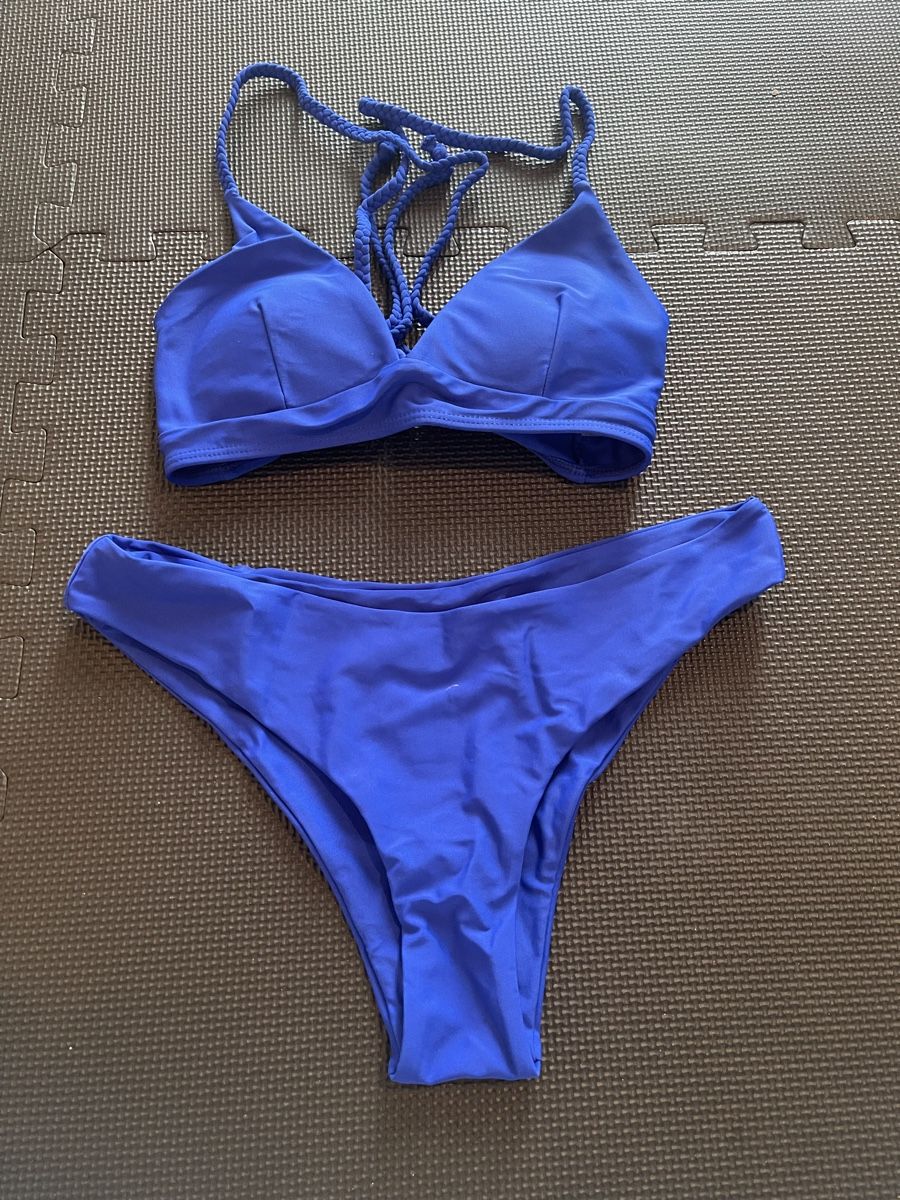 Costumi da bagno & Bikini: Neues Bikini Königsblau in Gr L – Nuovo e nell'imballaggio originale da Bassersdorf venduto da Sandy456 1