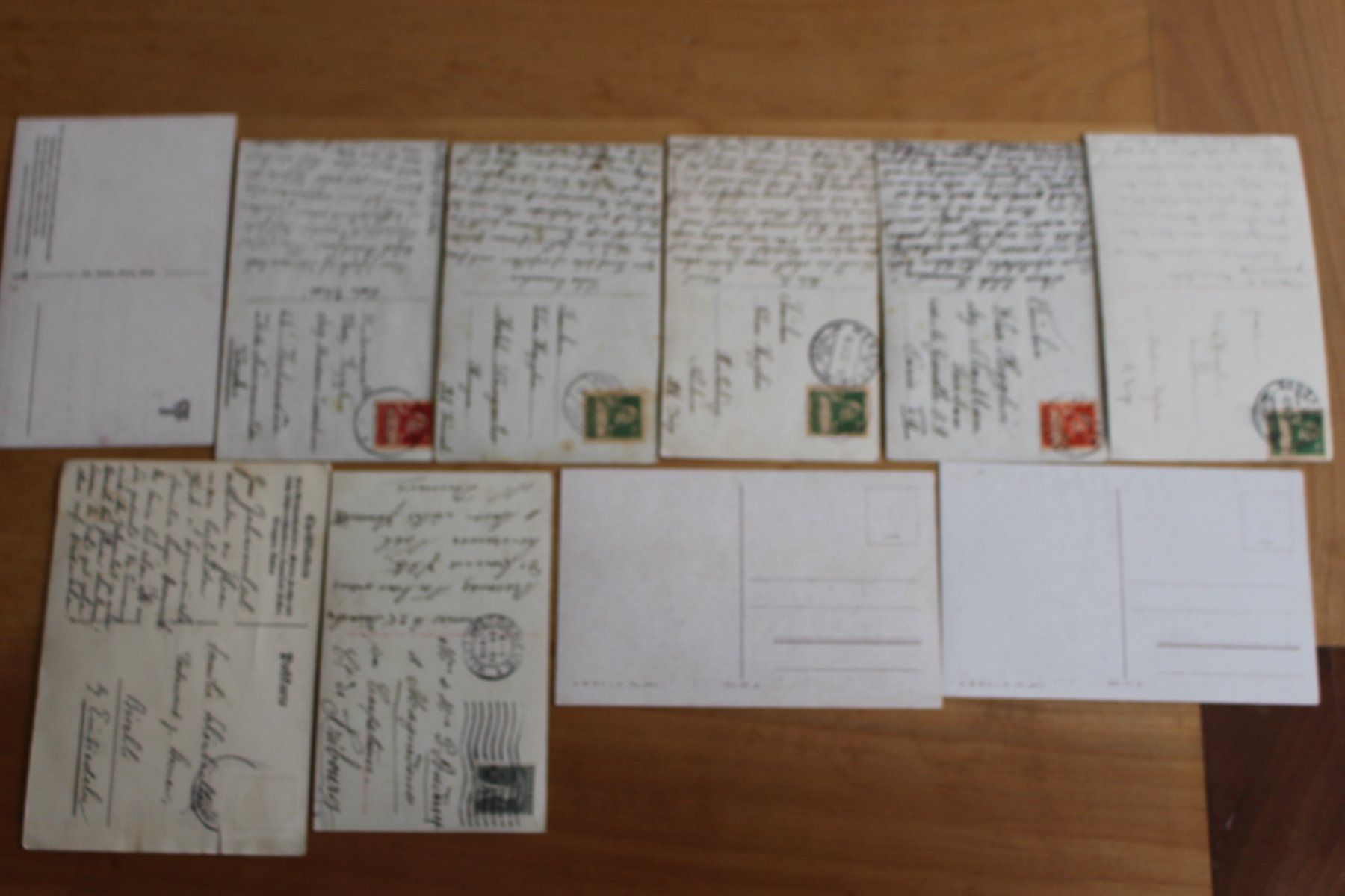 Cartoline postali: 10 Antike Postkarten Kitschkarten – Usato da einsiedeln venduto da Huttli 1