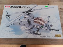 Sluban ModelBricks Kampfhubschrauber, lego kompatibel!