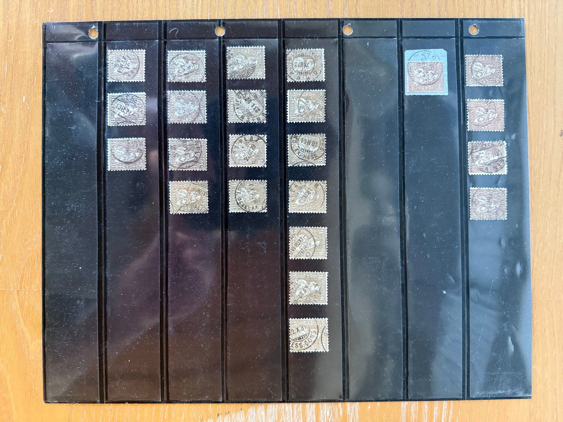Tutti i francobolli: Sitz.Helv. Sammlung Kat. 5677.50 – Usato da Steinhausen venduto da yukon26 4