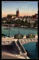 Basel, Mittlere Rheinbrücke, Münster, 