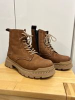 Echtleder Kinder/Damen Boots – Braun – Gr. 36