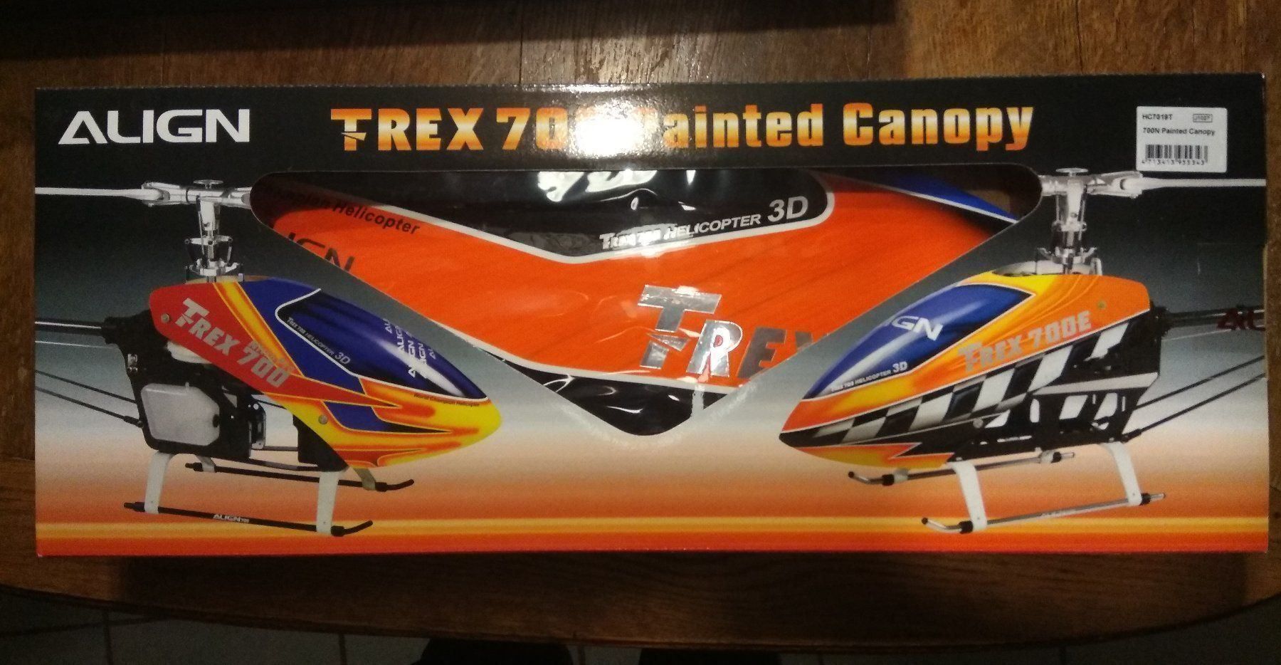 Align Modellismo RC: ALIGN T-REX 700 NITRO PAINTED   HAUBE – Nuovo e nell'imballaggio originale da Wolfhausen venduto da Didileo 2