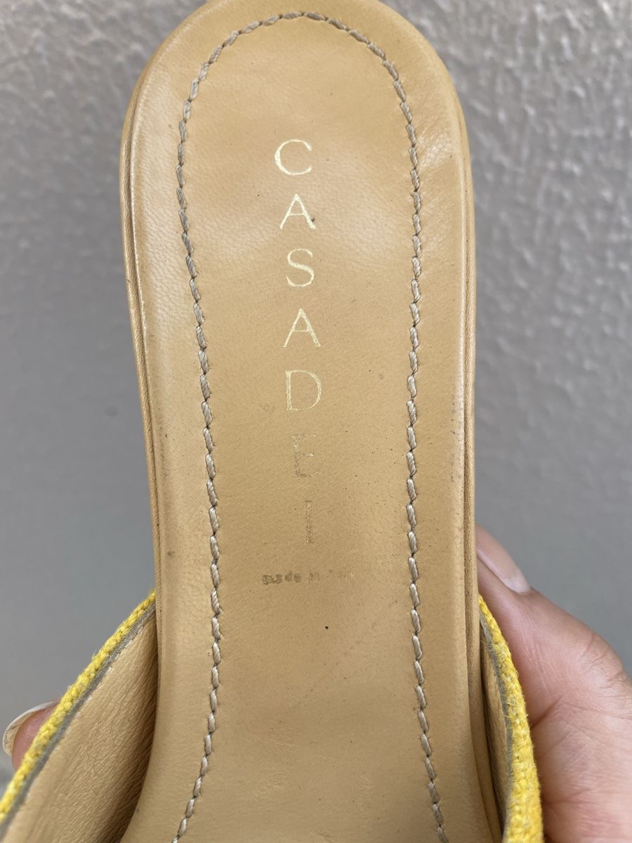 Casadei Scarpe da donna: Casadei Damen-Pantoletten Gr. 39 – Usato da Neuhausen venduto da Schanana 2