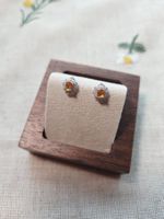 NEW - S925 Citrine Earrings
