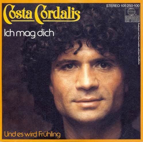 Dischi in vinile: Cordalis Costa - Ich mag dich (7") – Usato da Romanshorn venduto da and_2nf7