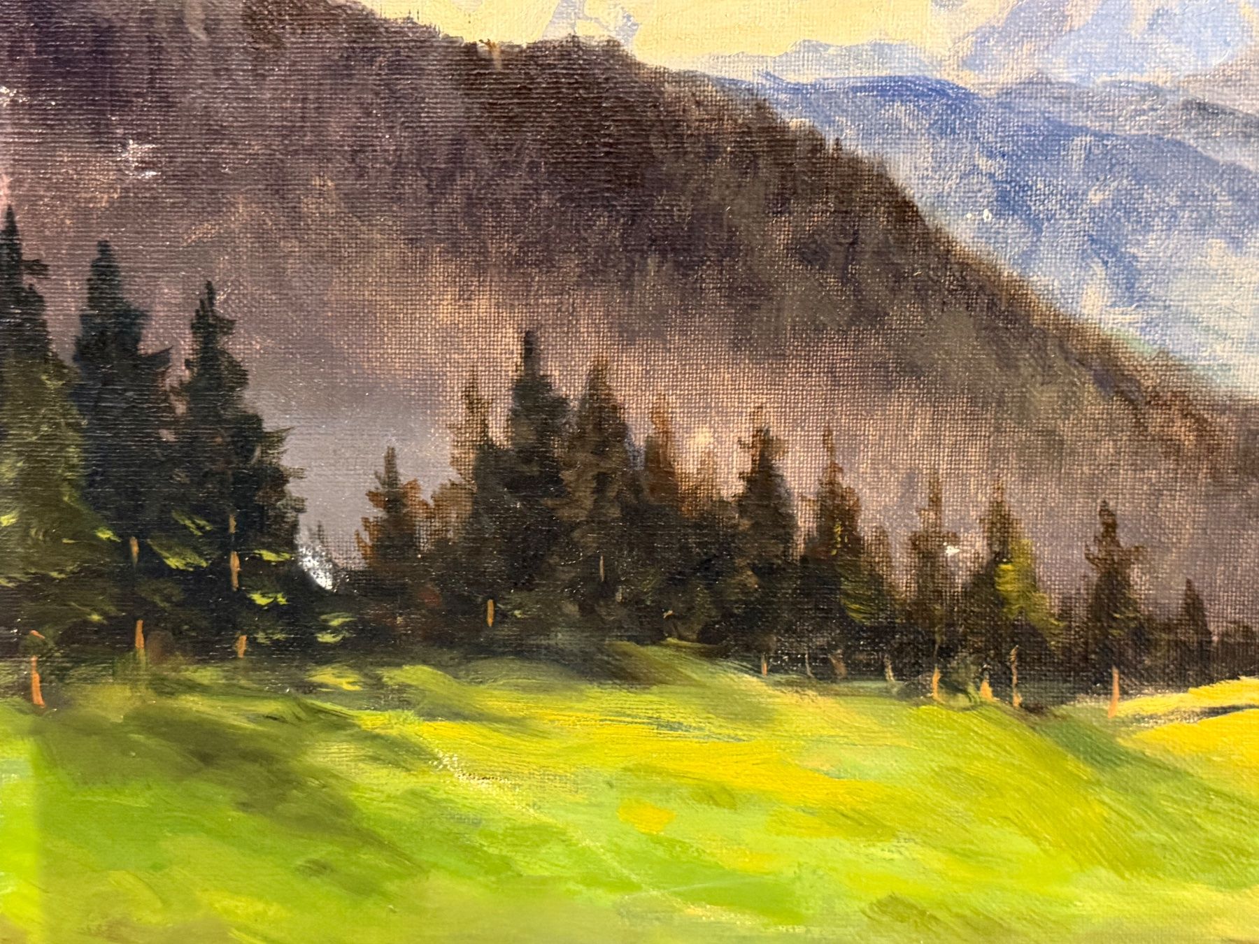 Gemälde: KELLY Original Gemälde Landschaft – Gebraucht aus Basel von PAUL_ART 9