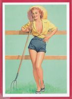 PIN UP GIRL, PEARL FRUSH 1952, THAT AIN'T HAY