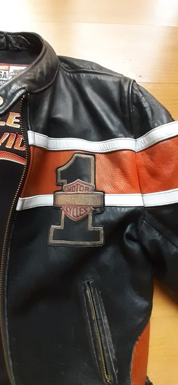 Harley Davidson Victory Lane 98057-13VM Veste en cuir pour homme