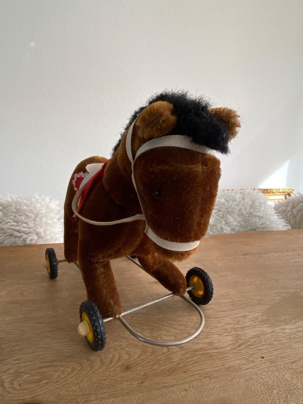 Giocattoli: Antikes Reitpferd auf Rollen - Original Spielzeug – Usato da Baar venduto da 001loulou 7