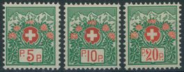 1927 - Portofreiheitsmarken - postfrisch **