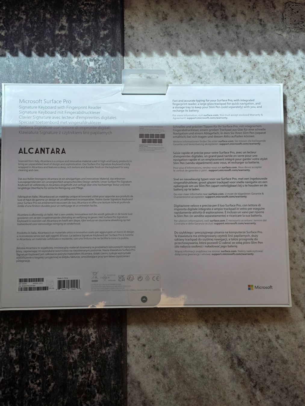 Microsoft Tastaturen: Microsoft Surface Pro 13-Zoll Keyboard Schwarz NEU!! – Gebraucht aus Zürich von Miscellaneous_ 1