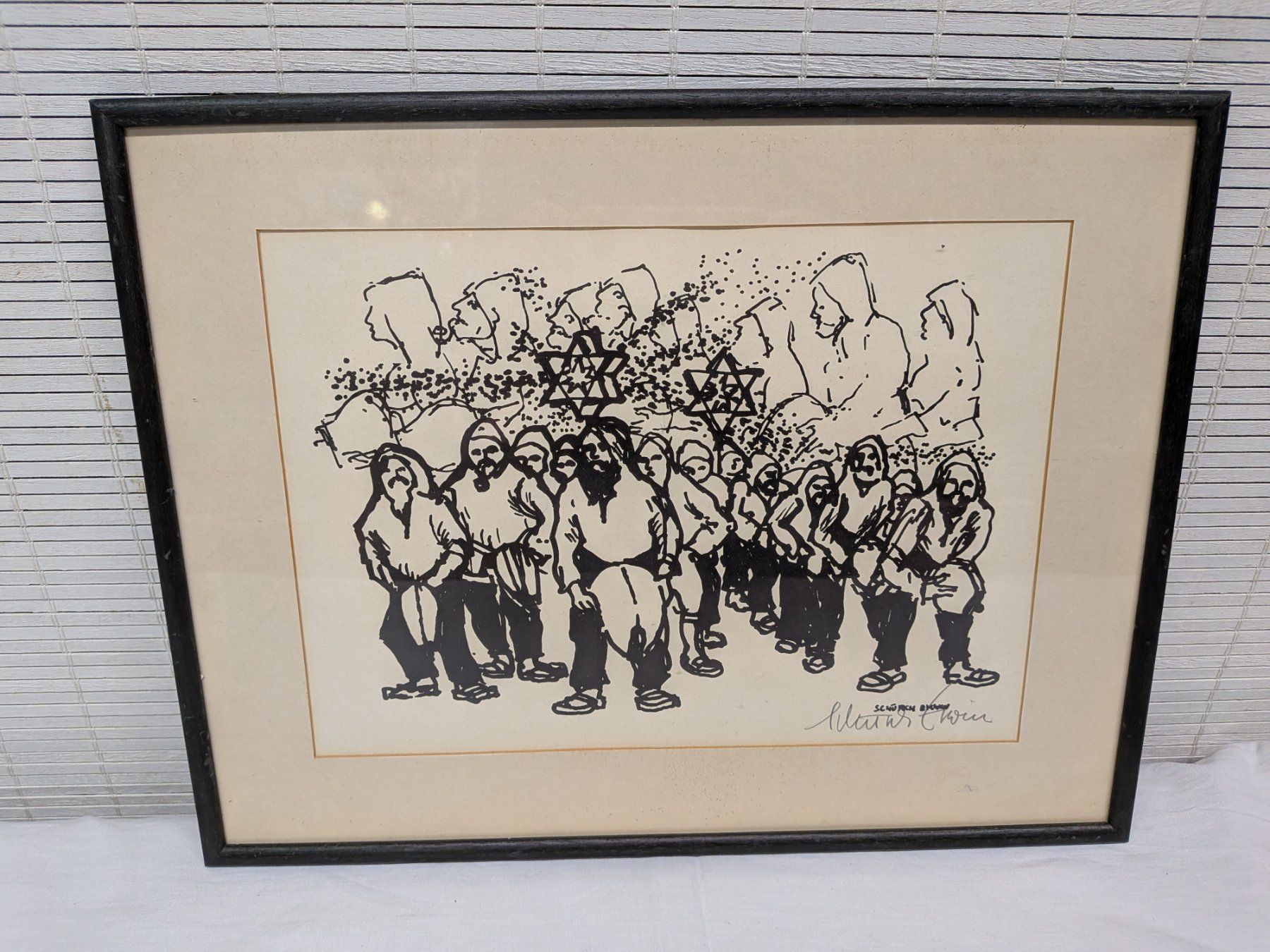 Grafiken & Lithographien: Erwin Schürch Lithographie Trychler – Gebraucht aus Emmen von magelan 1