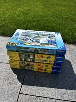 5 Ravensburger Kinderpuzzle  100 bis 300 Teile