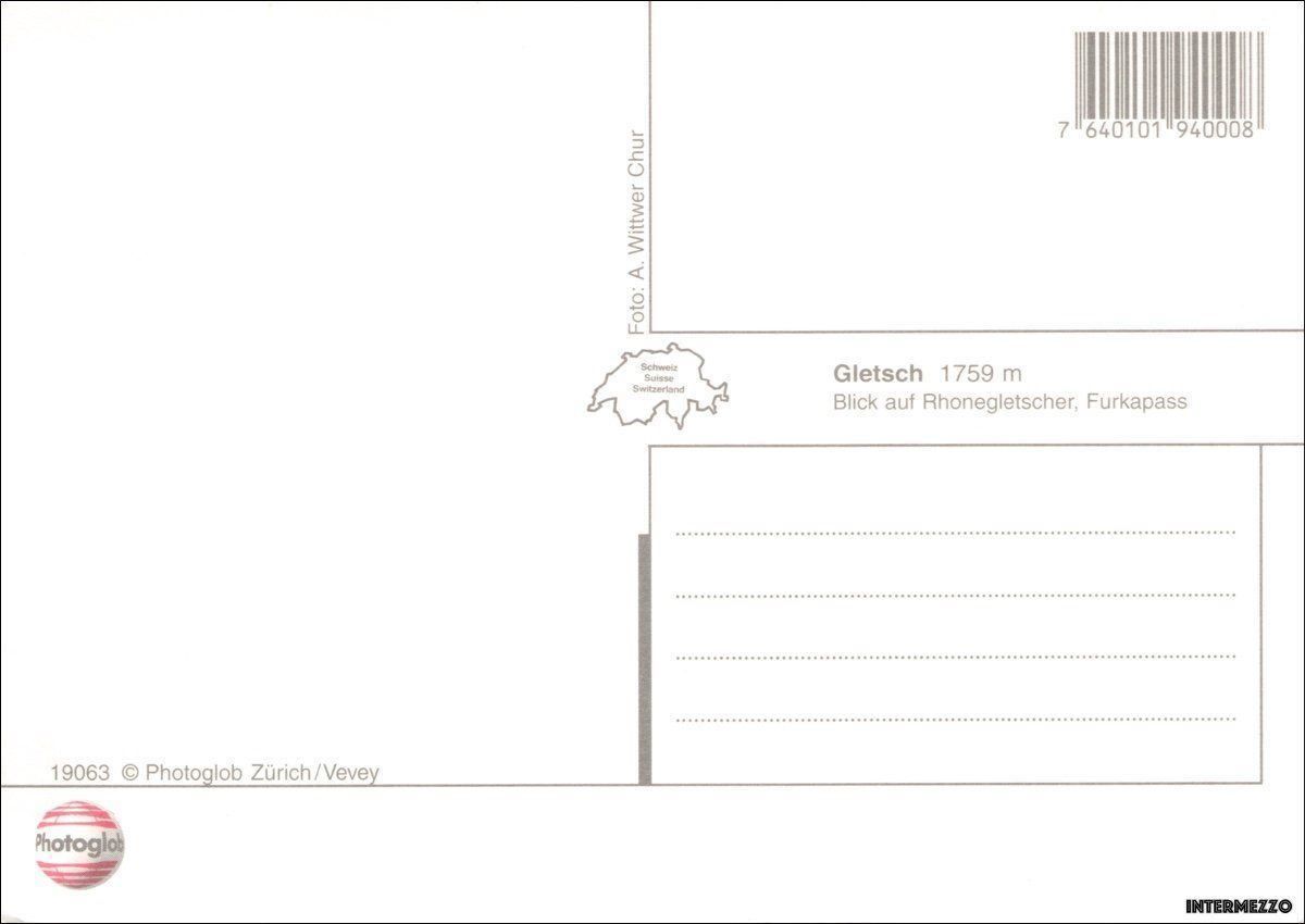 Ansichtskarten: Postauto // Saurer Gletsch Oldtimer – Gebraucht aus Basel von intermezzo12 1