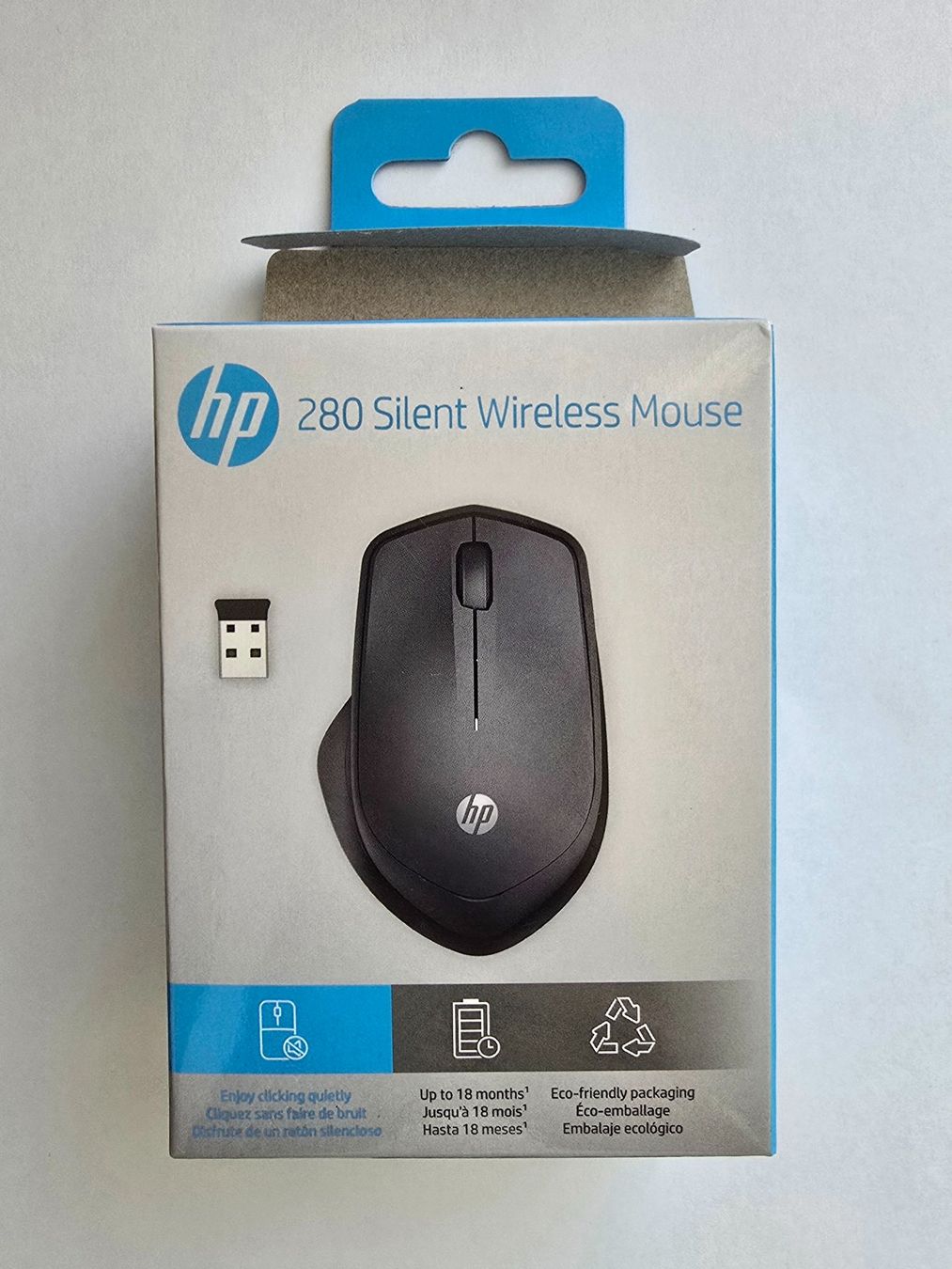 Hewlett Packard Mouse: HP 280 Silent Wireless Maus – Nuovo (secondo la descrizione) da Zürich venduto da pfo_tjp8 1