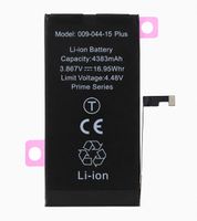 Batterie iPhone 15 Plus (Ti) PRIME (Compatible)