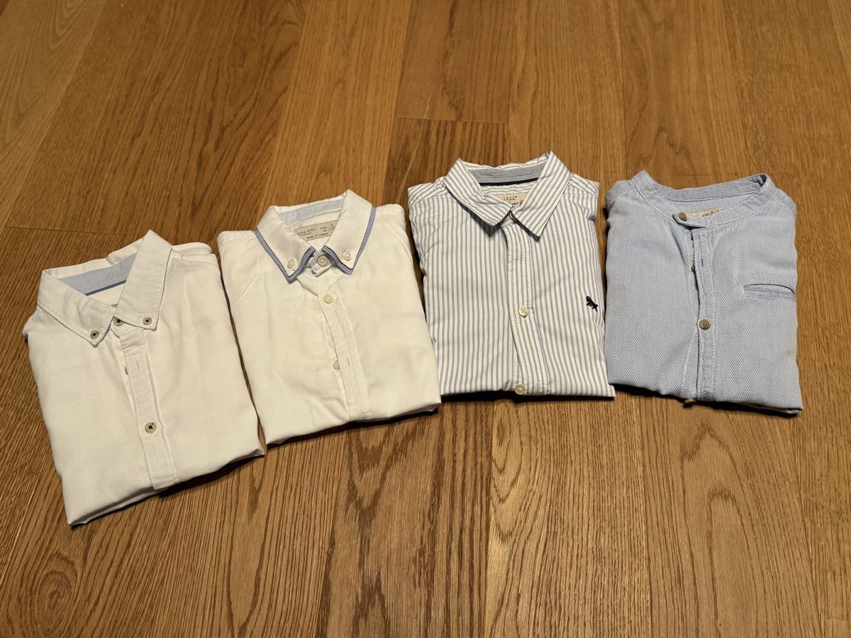 Hemden, T-Shirts & Polos: 4 Hemden Gr. 122, Wie neu! – Gebraucht aus Genthod von Tidus04