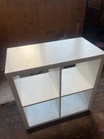 Kallax Regal mit 4 Fächern - weiss