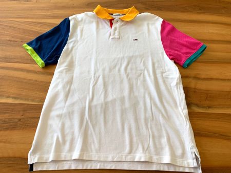 Tommy Hilfiger lässiges Poloshirt / T-Shirt  Grösse S