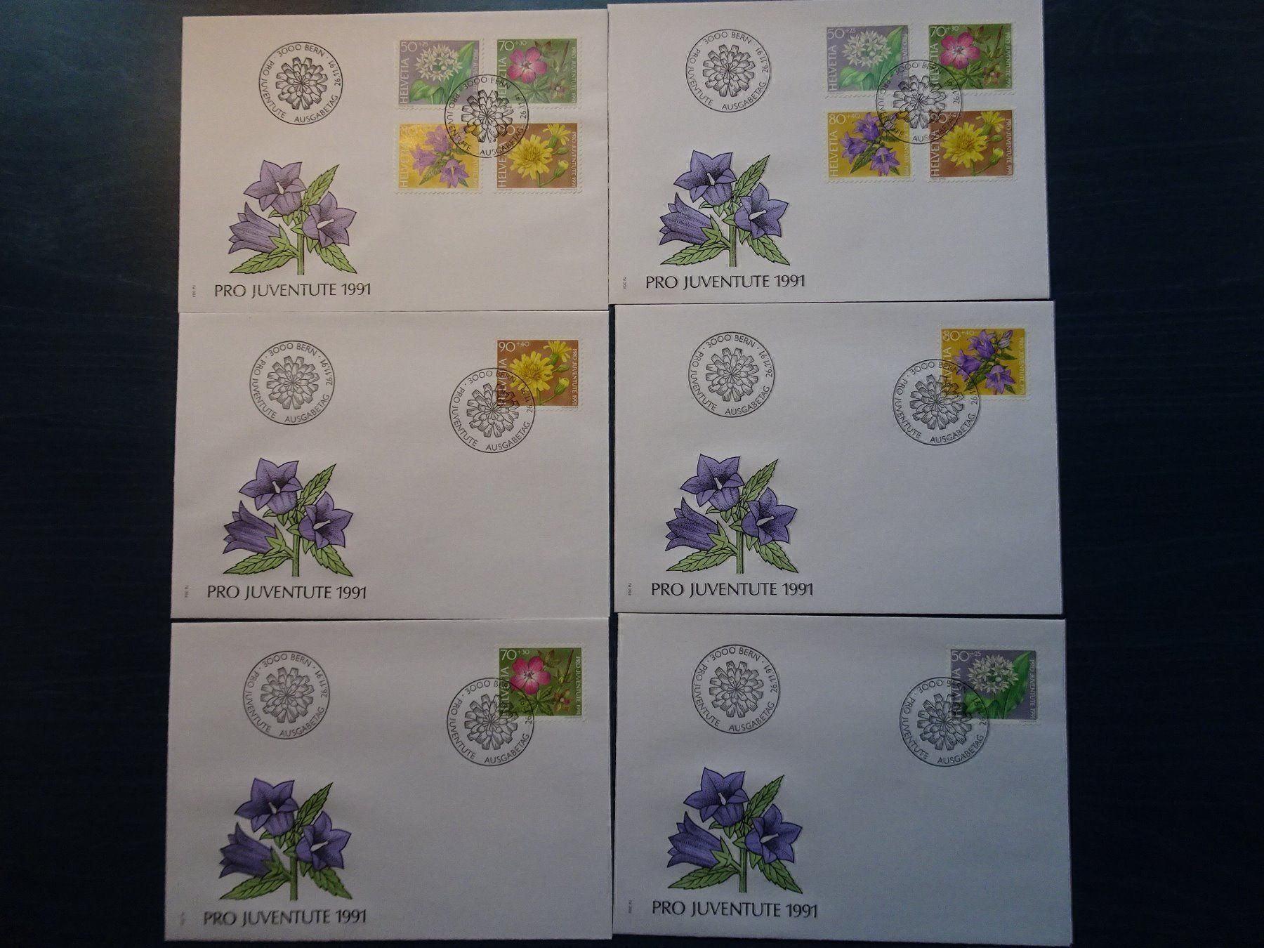 Alle Briefmarken: PJ 1991 – Neu (gemäss Beschreibung) aus Aadorf von Chnorli-Furz