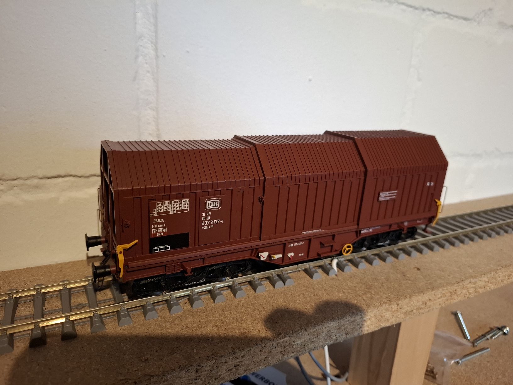 Lenz Modelleisenbahnen: Teleskophaubenwagen Spur 0 – Gebraucht aus Lausen von Spur0stoef 1