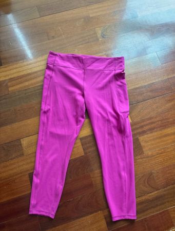 Lululemon leggins size 16 hot pink