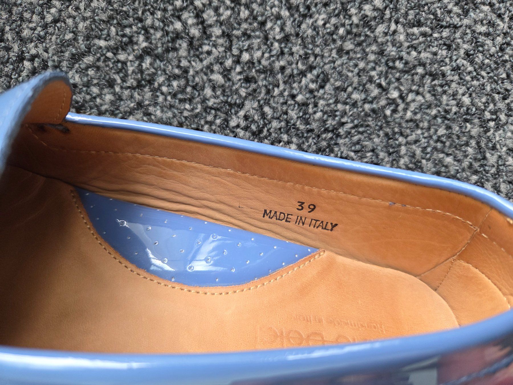 Scarpe da donna: Loafers Patrizio Dolci Lackleder hellblau – Usato da Zürich venduto da ire_992t 3