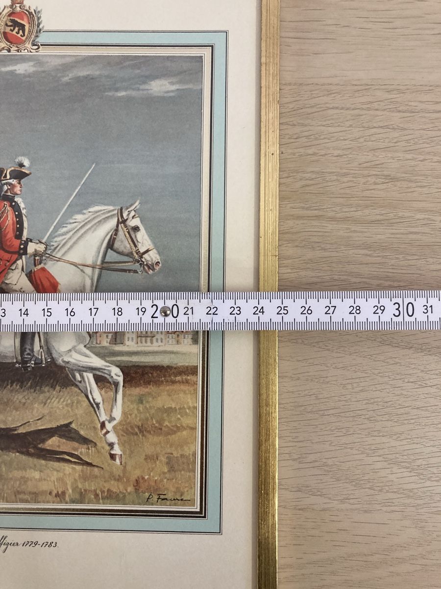 Foto & Immagini: Bild Berner Dragoneroffizier 1779-1783 – Usato da Aarwangen venduto da to-hirschi 7