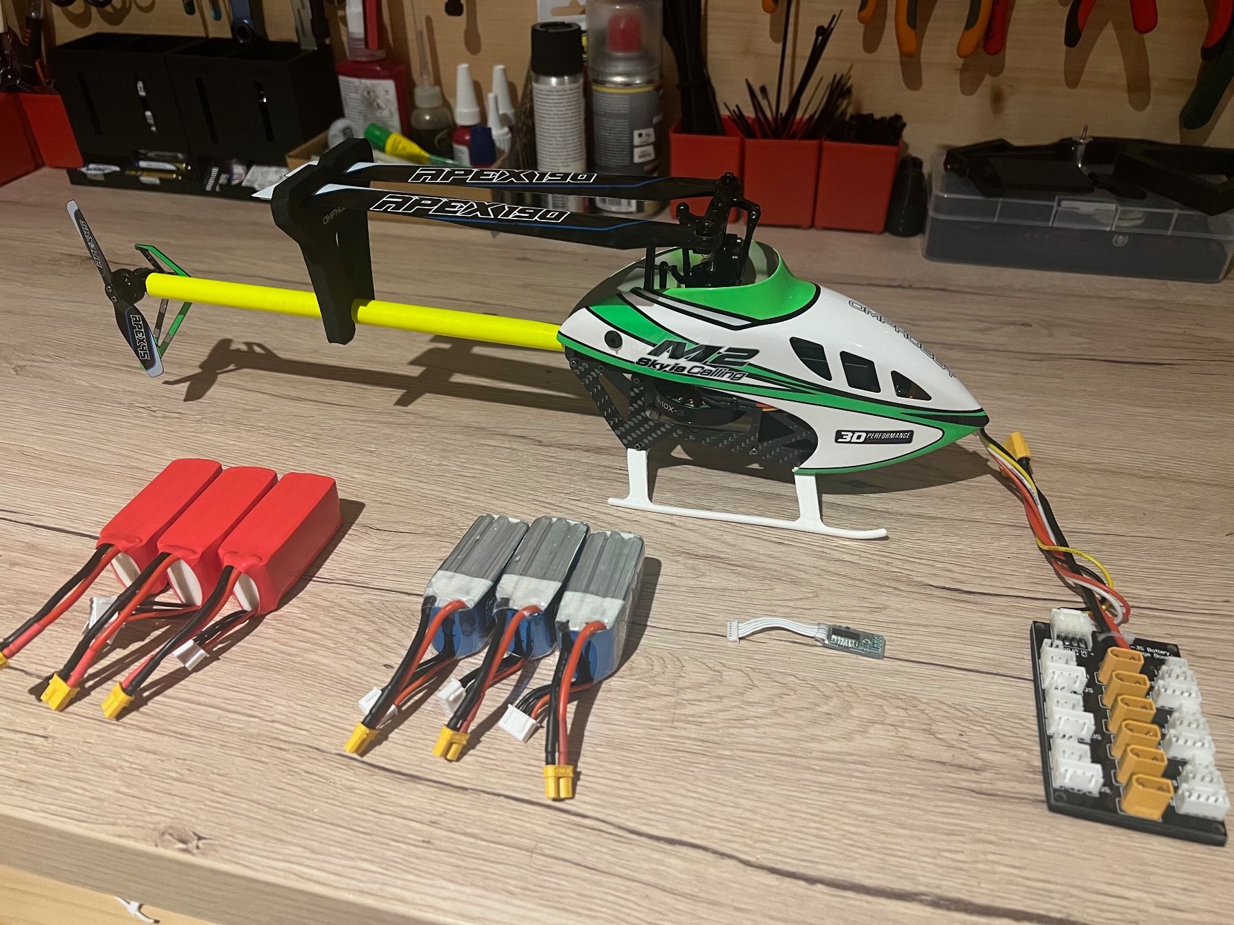 Omphobby RC Modellbau: OMPHOBBY M2 V3 Pro Set – Neu (gemäss Beschreibung) aus Hinwil von helifreak_64