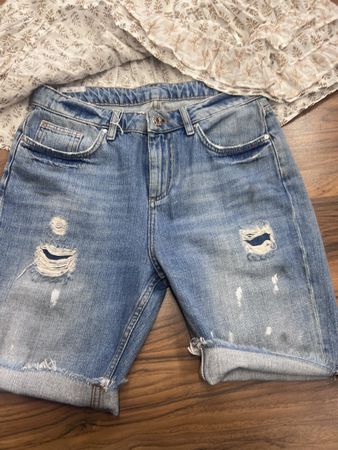 Zoe Karssen Jeans Shorts Grösse 27 Damen Denim Destroyed