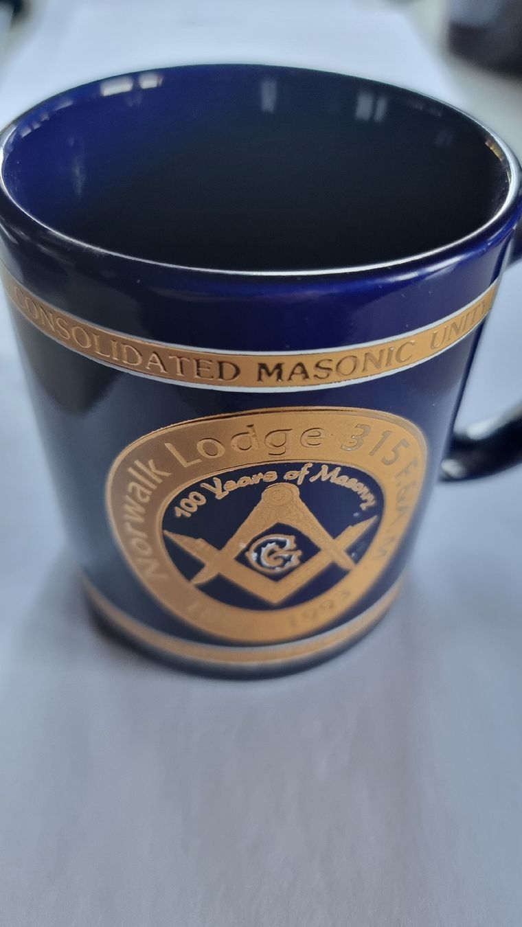 Tassen: Freimaurer Tasse Lodge 315 USA – Gebraucht aus Oberdiessbach von 56292