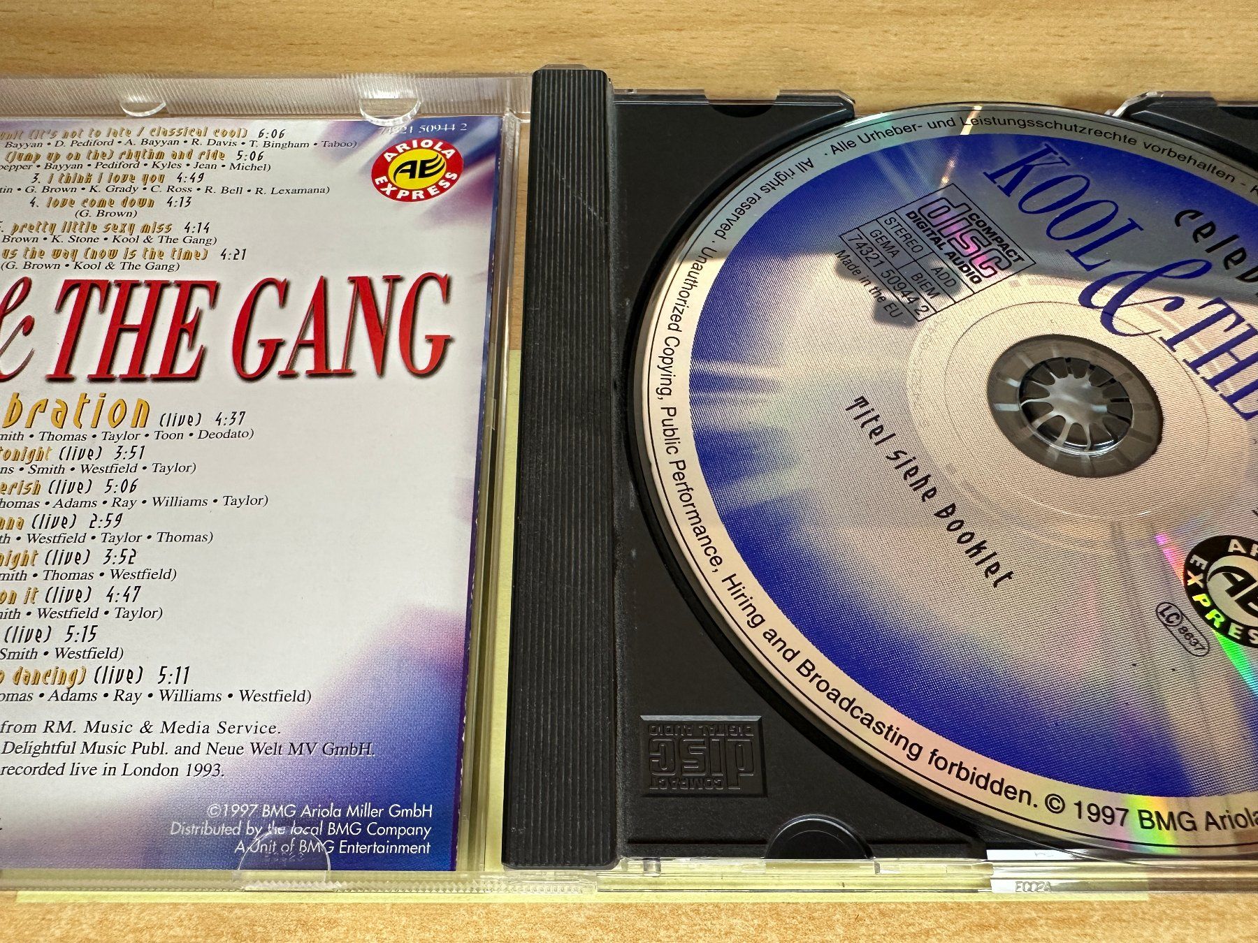 CD: J0 Kool & The Gang – Celebration – Usato da Rikon im Tösstal venduto da Alpenmutz 2