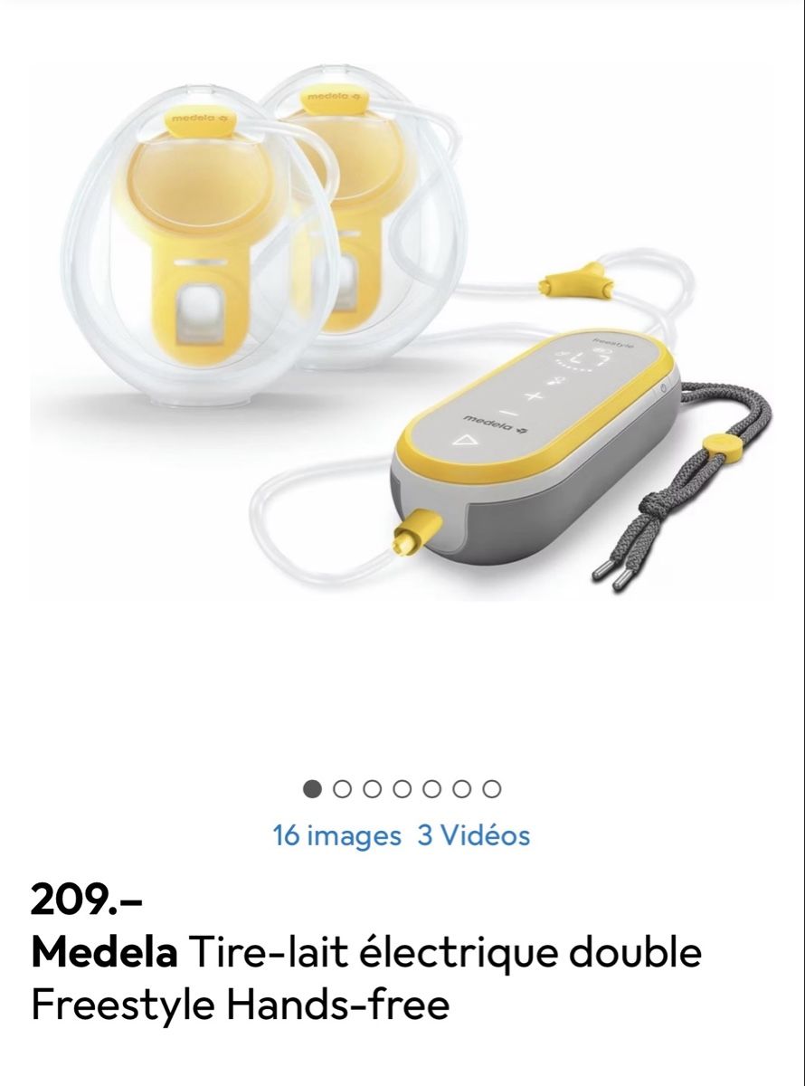 Medela Stillzubehör: Medela freestyle hands free – Gebraucht aus Grand-Lancy von ssa_k59z