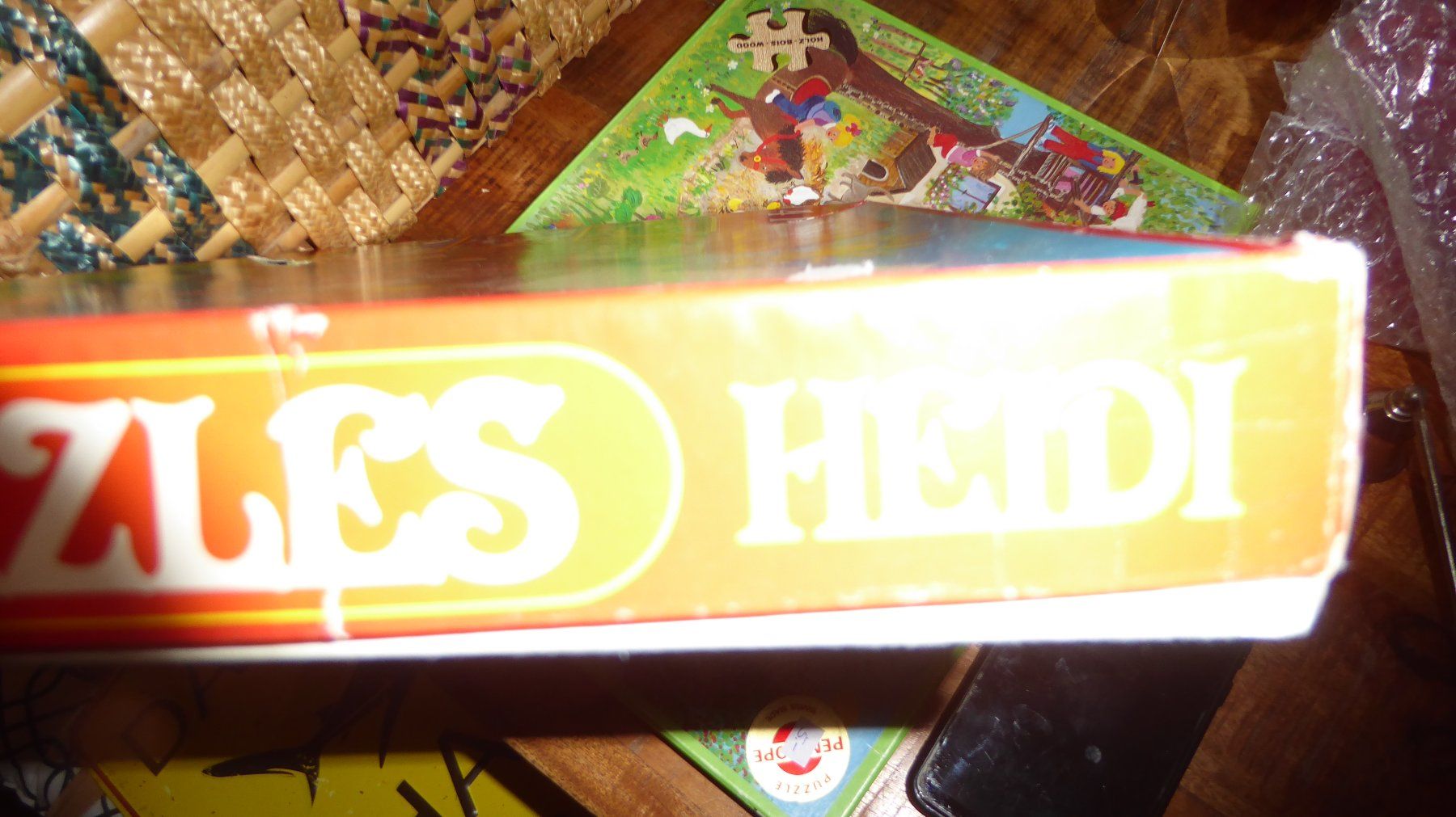 Puzzles: Altes Puzzle 4 mal mit Vorlage Heidi' – D'occasion à Sargans par Benziner 3