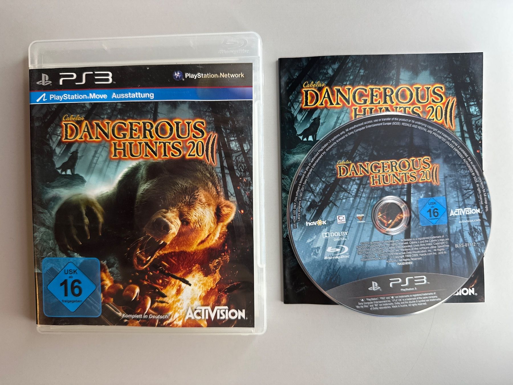 Sony Giochi: Cabelas Dangerous Hunts 2011 - PS3 – Usato da St.gallen venduto da taduz