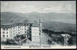 54)Waadt Mont-Pélerin - Grand Hotel 1910