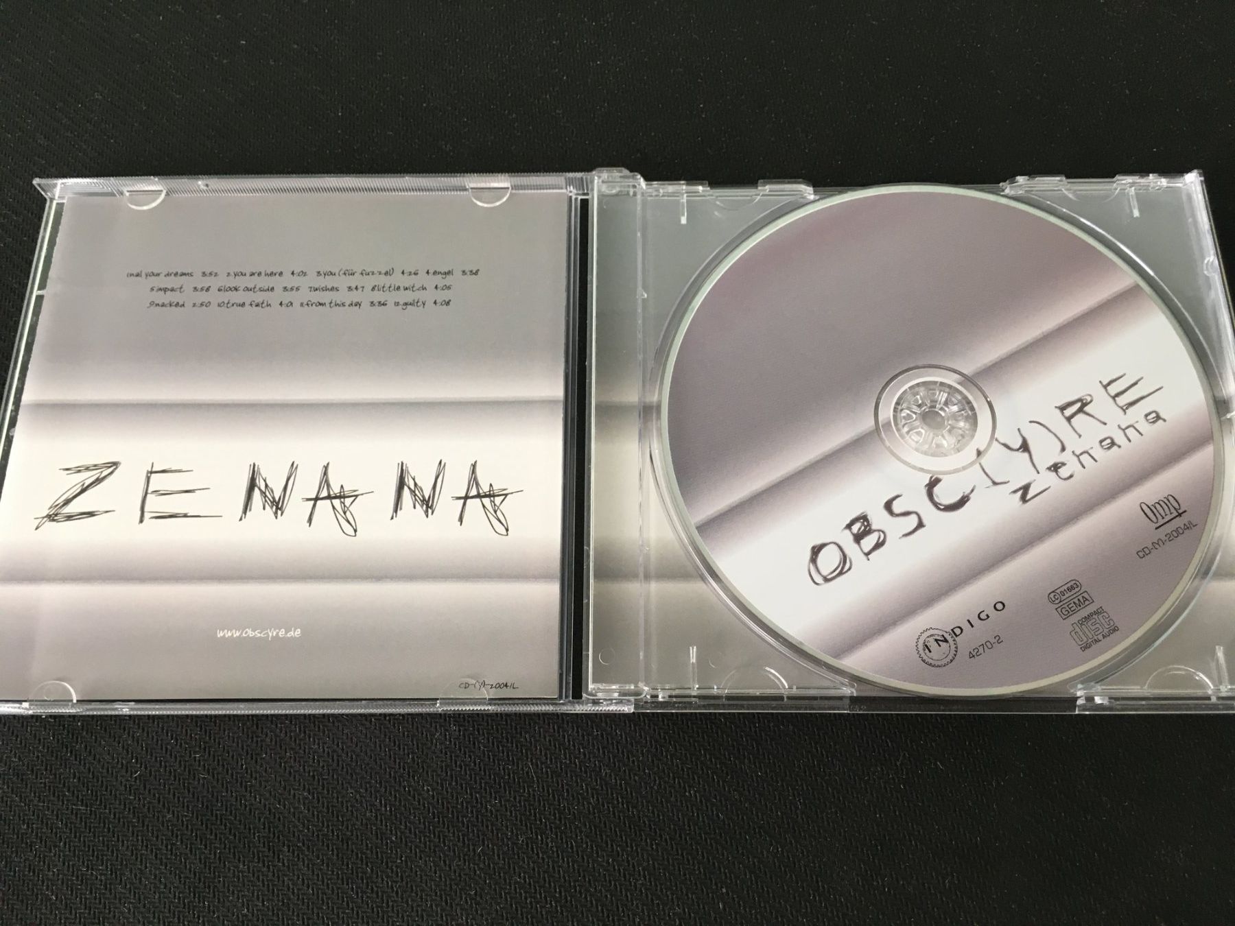 CD: Obsc(y)re / Obscyre - Zenana -CD- – Usato da St.Gallen venduto da MedienJoe 1