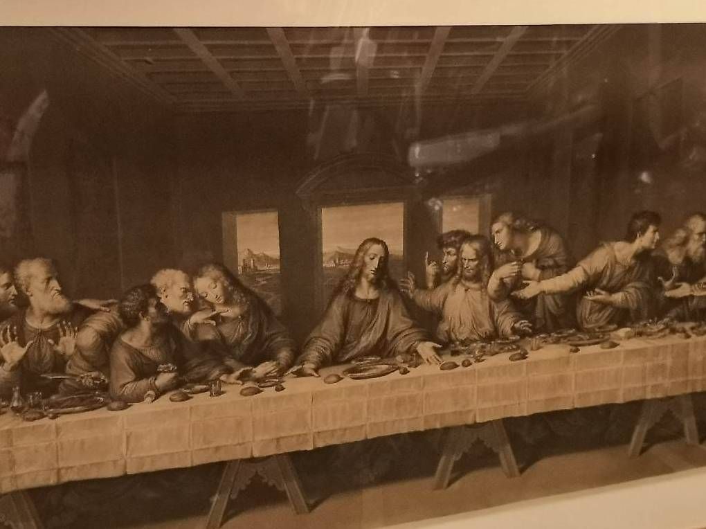 Gemälde: Cadre "La Cène" Compagnon Genève Vintage Doré – Gebraucht aus Geneve von Vtss00 4