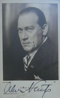 Alwin Neuss (1879-1935) Schauspieler - Autogramm SHERLOCK