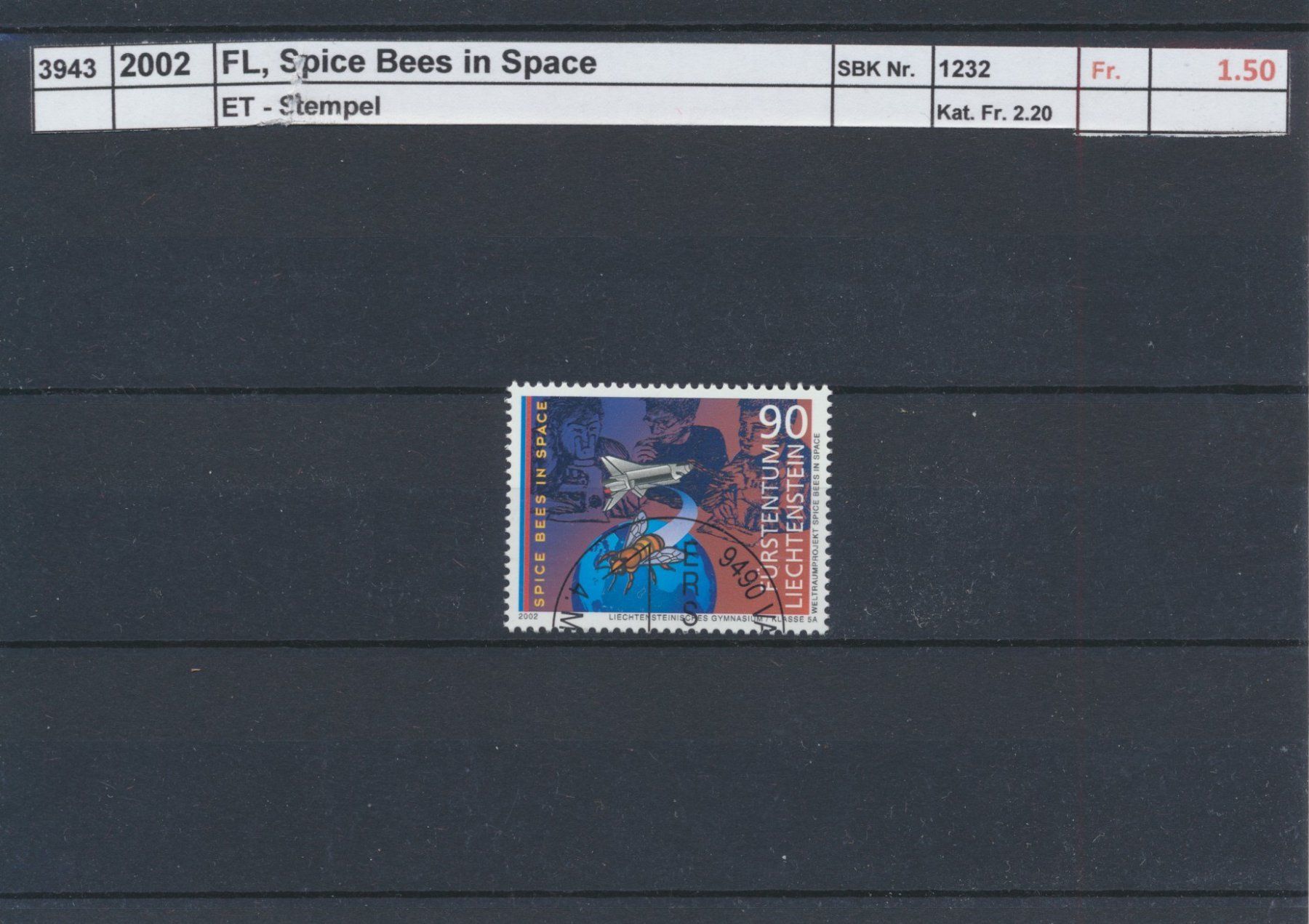 Tous les timbres: 2002 FL, "Spice Bees in Space", ET - Stempel – D'occasion à Winterthur par Zupogeru