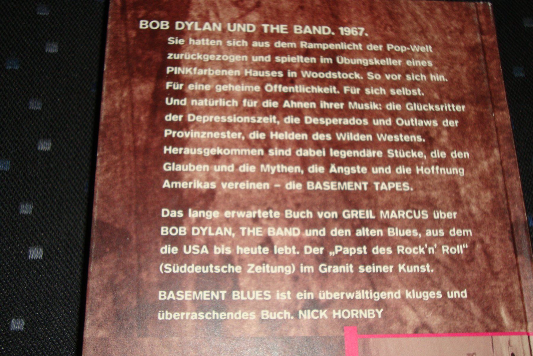 Bücher: BASEMENT BLUES - Bob Dylan & das alte unheimliche Amerika – Neu (gemäss Beschreibung) aus Bern von carola31 2