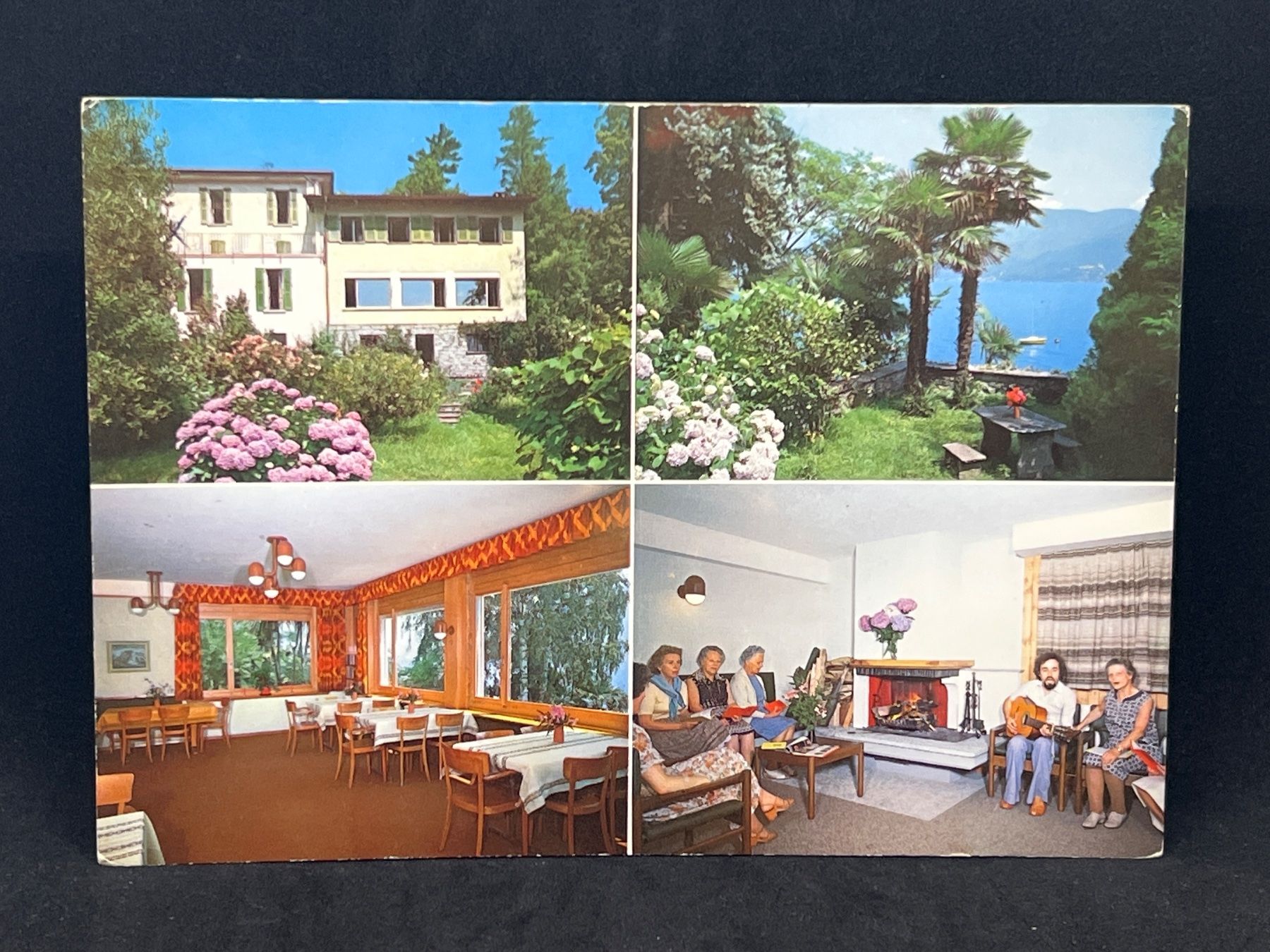 Cartoline postali: Ansichtsk.: Ref. Erholungsheim/Casa d Cura Gabbiolo Brissago – Usato da Widnau venduto da Brusi9