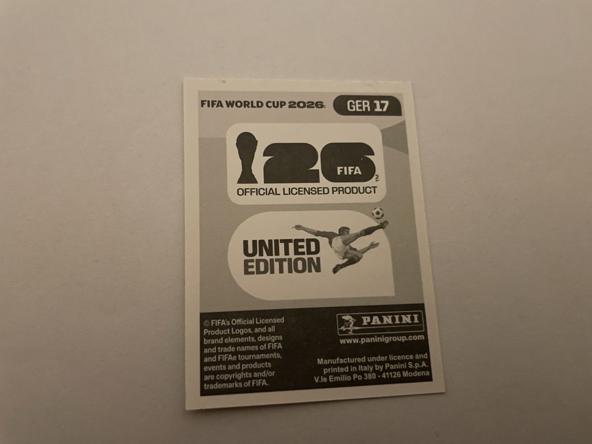 Panini Carte collezionabili: FIFA WM 2026 Kai Havertz GER 17 – Nuovo (secondo la descrizione) da Winterthur venduto da Cobraforce 1