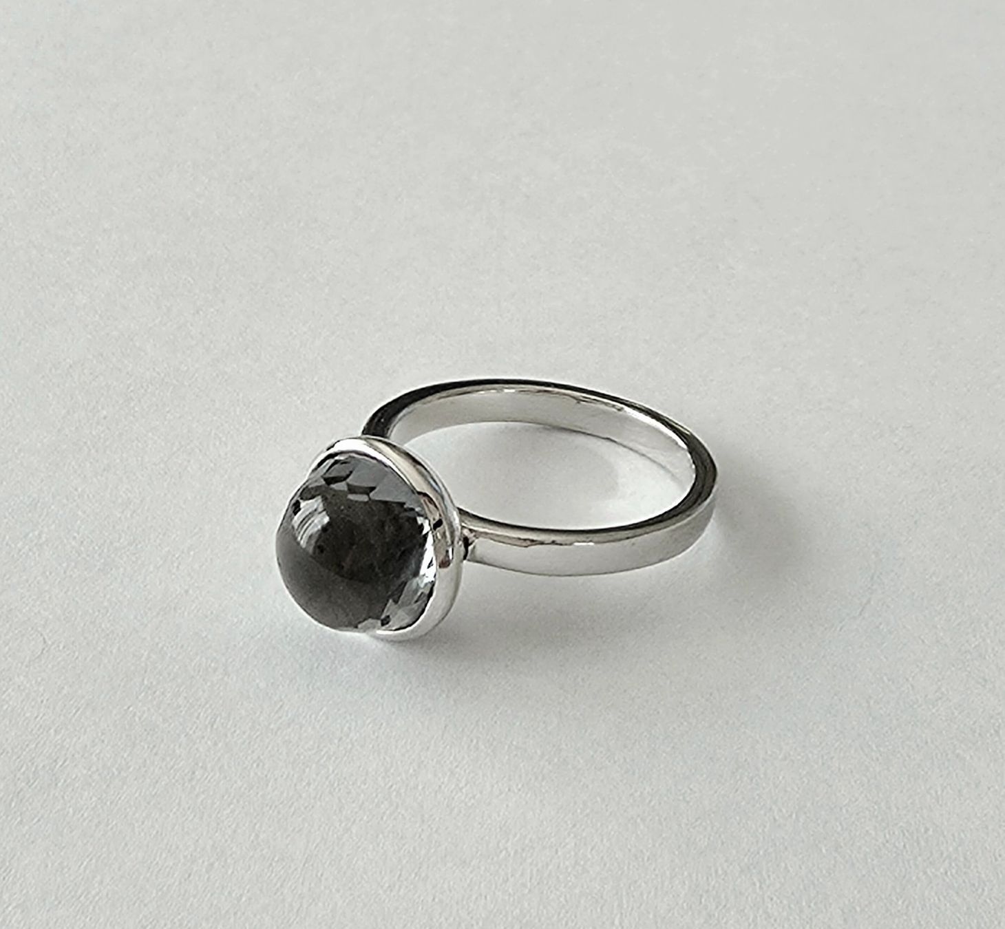 Ringe: Silber Ring 925 mit facettiertem Bergkristall  - NEU – Neu und originalverpackt aus Uetikon am See von Coralreef 3