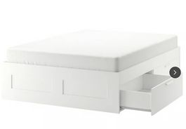 IKEA Brimnes Bettgestell mit Lönset 