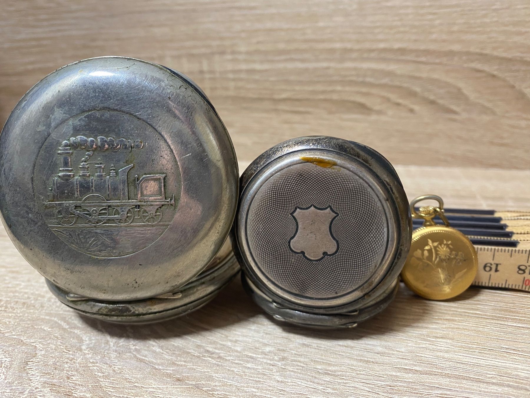 Orologi: Lot Taschenuhren antik – Difettoso da Bösingen venduto da Trigusik 2