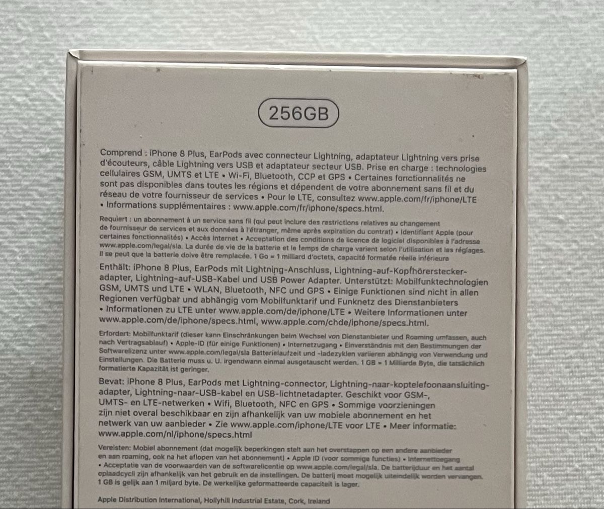 Apple Handys / Smartphones: Apple iPhone 8 Plus 256 GB Gold – Gebraucht aus Erlenbach ZH von JASA_ 3
