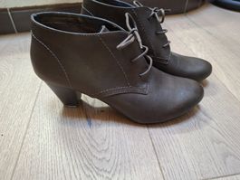 Stiefelette Gr 41 dunkelbraun